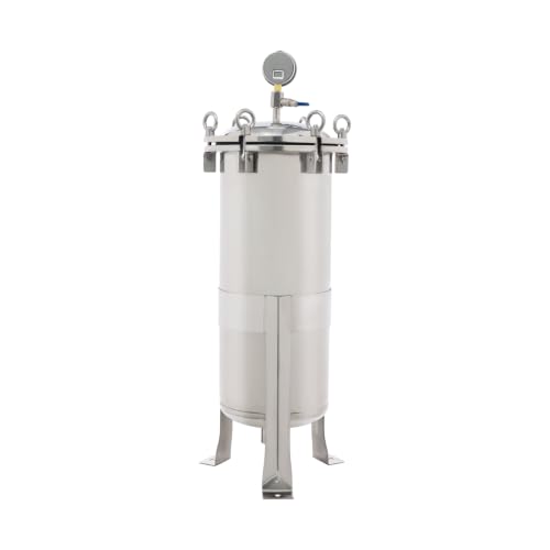 Bag Filter Housing, 1.5" NPT Heavy Duty Water High Flow Bag Filter - size: 2.48 SQ FT