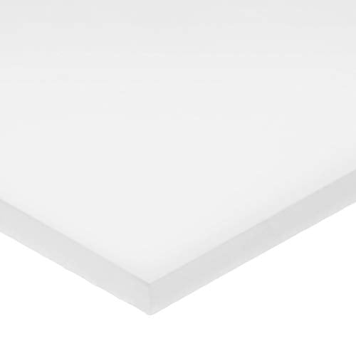 USA Sealing BULK-PS-PE-615 HDPE Plastic Bar, 1/2" Height, 3/4" Width, 24" Length