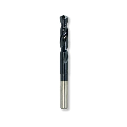3/4 Inch Cobalt Drill Bit | Reduced Shank High Speed Steel | 3/4 Drill Bit for Stainless Steel and Hardened Metal | HSS M35 Titanium Aluminum Nitride Coating with 1/2" Shank - size: 3/4 Inch