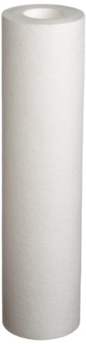 Pentair Pentek P25 Sediment Water Filter, 10-Inch, Under Sink Spun-Bonded Polypropylene Replacement Cartridge, 10" x 2.5", 25 Micron,White - size: Pack of 1, style: 25 Micron