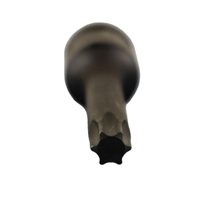 TEMO T55 3" Torx Star 6 Point Black Impact Bit Socket 1/2" Square Drive - size: T55
