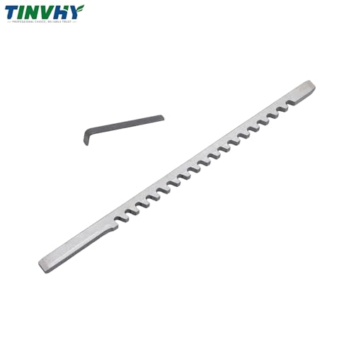 1/8In Type A HSS Keyway Broach 1/8 x 5 with Shim Metal Cutting Tool