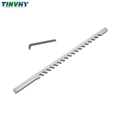 1/8In Type A HSS Keyway Broach 1/8 x 5 with Shim Metal Cutting Tool