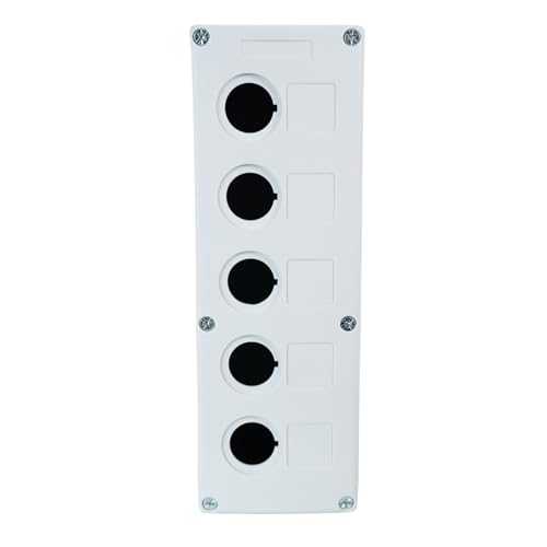 5 Button Mounting Hole Push Button Switch Control Station Box