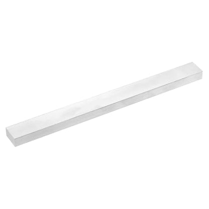 MECCANIXITY Square Aluminum Flat Bar, 5/8" (16mm) Thick x 1-3/16" (30mm) Width x 13" (330.2mm) Long 6063 Aluminum Flat Plate Solid New Mill Stock Silver for Industrial Building - size: 5/8" x 1-3/16" x 13"
