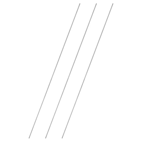 uxcell 3Pcs Fully Threaded Rod M3 x 0.5mm Pitch 400mm/16 Long Threaded - size: M3x0.5mmx400mm