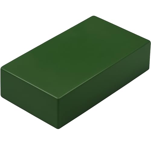 Large Knife Sharpening Leather Strop Kit with 1000 Grit 50% Diamond Paste 15-17 Microns, Green Compound, Double-Sided Paddle Honing Block for Knives, Chisels, Woodcarving Tools