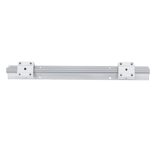 Waltyotur 2 PCS SBR 16-400mm Linear Guideway Rail 4 SBR16UU