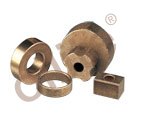 Genuine Oilite® (SAE 841) Sintered Bronze Sleeve Bearing 0.8145 in. ID x 1.003 in. OD x 0.875 in. Length