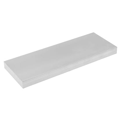 6061 Aluminum Flat Bar, 0.6" Thickness X 3" Width X 8" Length Aluminum Flat Plate, Solid Aluminum Bar for Crafting, Industrial Building - size: 0.6" X 3" X 8"