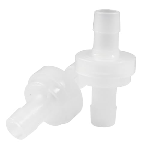 10 Pack 5/16 Inch (8MM) Plastic Check Valve - size: 8mm