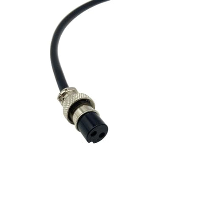 GX16 2 Pin Aviation Connector Cable Female Plug with Wire 2m - color: 2 pin, size: 2 m