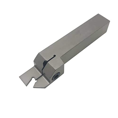 1/2" 3/8" 5/8" 3/4" Indexable Lathe Grooving Parting Holder with 10 Pieces GTN- SP200 SP300 Heavy Duty Nickel Plated ZQ Right -Hand Cut Off Tool Carbide Inserts… (3/4" ZQ2020R03 Holder + SP300) - color: 3/4" ZQ2020R03 Holder + SP300