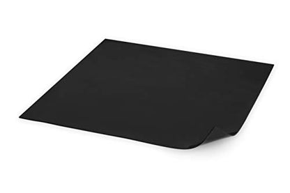 Silicone Rubber Sheet by MATNIKS 12x12-inch by 1/16 Black Duro A65 High-Temperature Heavy Duty Gaskets DIY Solid Material Supporting Pads Leveling Seal Bumpers Protection Covers Anti-Slip no leaks - size: Black 1/16-inch Thick