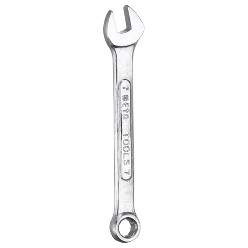 HARFINGTON Metric Combination Wrench, 7mm Open End & 15-Degree Offset - size: 7mm