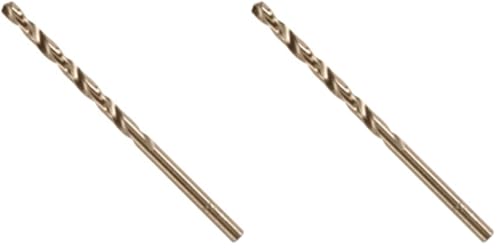 BOSCH CO2137B 5/32 in. x 3-1/8 in. Cobalt M42 Drill Bit (Pack of 2) - size: 5/32 x 3-1/8 in. (Pack of 2)