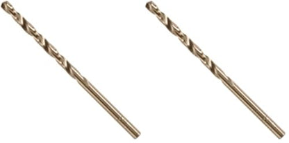 BOSCH CO2137B 5/32 in. x 3-1/8 in. Cobalt M42 Drill Bit (Pack of 2) - size: 5/32 x 3-1/8 in. (Pack of 2)