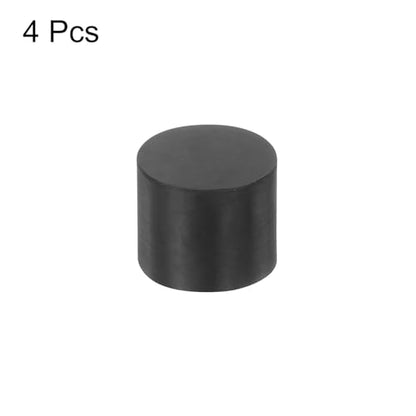 uxcell 4Pcs 25 x 20mm M6 Female Thread Rubber Mounts, Vibration Isolator, Replaces Anti Vibration Pads Flat Silent Block Base Block - size: M6x25x20mm