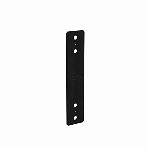 Simpson Strong-Tie PS218PC Piling Strap Bolted Powder Coated Black