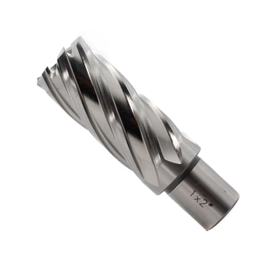 OSCARBIDE 1" x 2" HSS Annular Cutter 3/4" Weldon Shank Mag Drill Bit