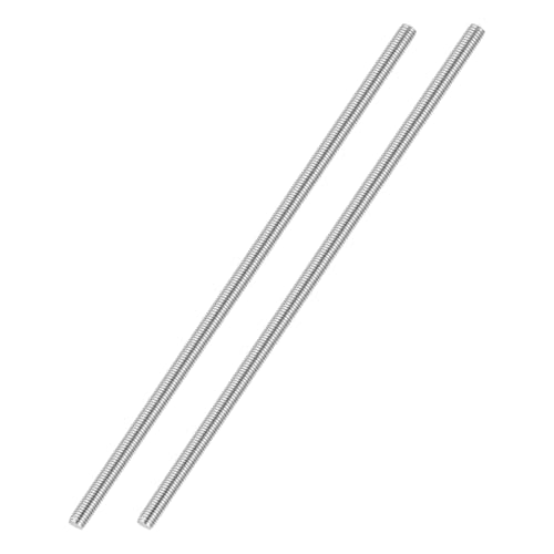 M3-0.5 Fully Threaded Rod 200mm Length Coarse Thread 2Pcs - size: M3-0.5 200mm