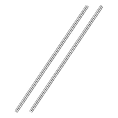 M3-0.5 Fully Threaded Rod 200mm Length Coarse Thread 2Pcs - size: M3-0.5 200mm