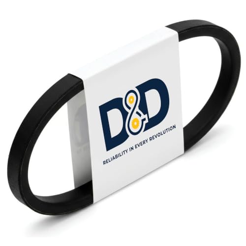 D&D PowerDrive 3L285 UNIROYAL Industrial Replacement Belt, 1 Band, Rubber - size: 1 Count (Pack of 1)