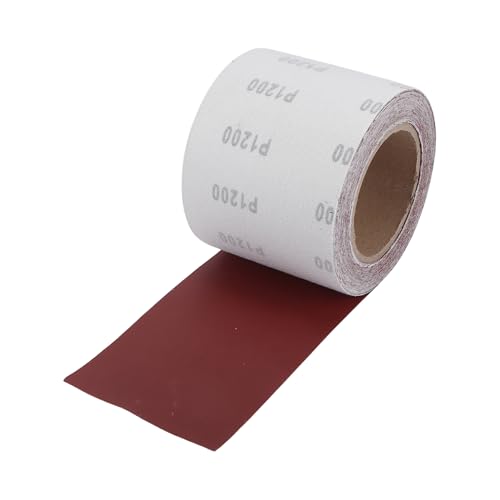 1200 Grit Sandpaper Roll 4 Inch x 32.8 Feet Sandpaper Aluminum Oxide Emery Cloth Roll Sanding Paper for Wood Sanding Automotive Polishing Metal Sanding - size: 1200 Grit