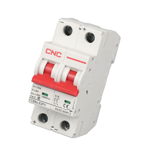 CNC DC Miniature Circuit Breaker, 2 Pole 1000V 6 Amp - style: 6 Amp