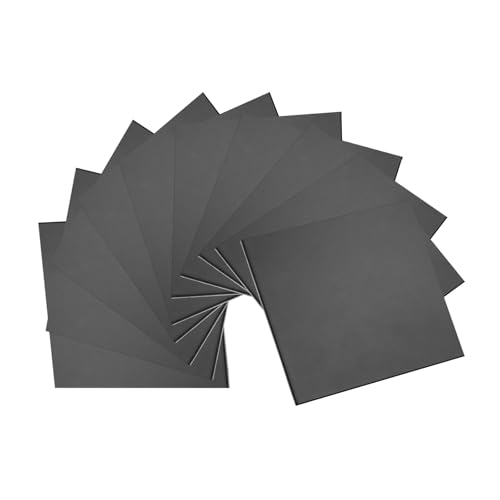 DGSL 10Pcs Foam Sheets Self Adhesive, 1/8 in Thick X 4 in X 4 in Closed Cell Foam Pad Neoprene Rubber Sheets Non-Slip Insulation Pads Vibration for Furniture Crafts Cars - size: 4" x 4" x 1/8"