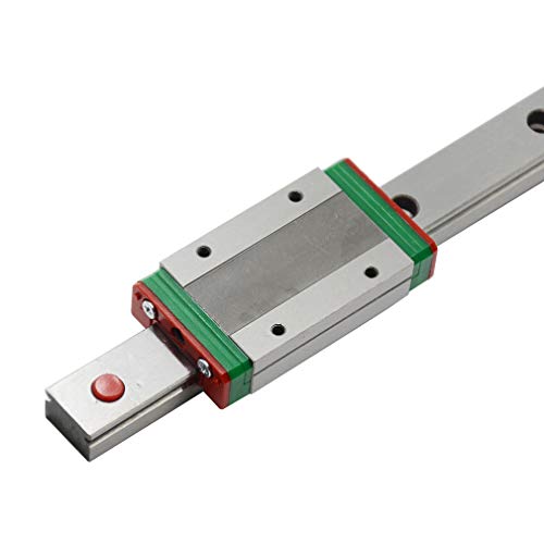 500mm MGN15 Linear Rail Guide with MGN15H Carriage Block for Large 3D Printer and CNC Machine - size: 500mm, style: Rail+MGN15H