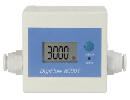 Savant DigiFlow 8000T Water Filter Flow Meter, 3/8" Quick Fit