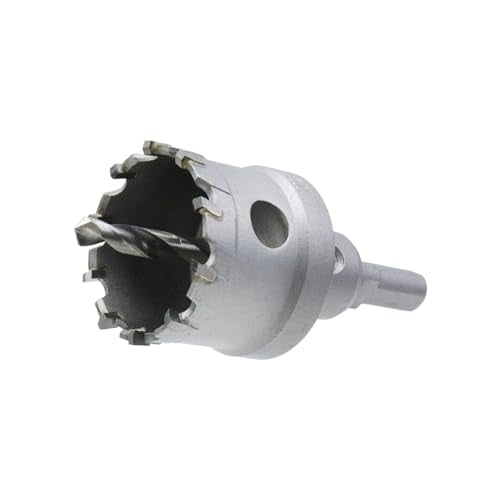 Carbide Hole Saw Drill Bit 1-5/8"/41mm Cutting Dia Hole Saw Cutter for Metal - size: 1-5/8"/41mm
