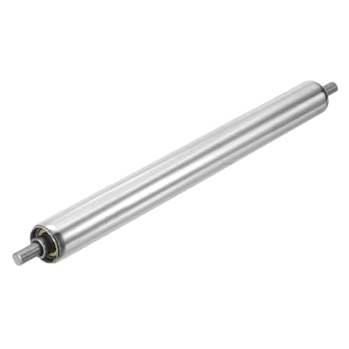 MECCANIXITY Stainless Steel Conveyor Roller 1" Diameter 10" Length Silver - size: 1"x10"