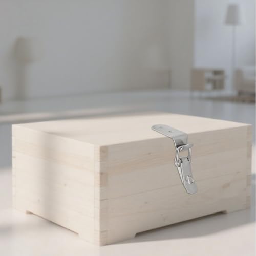 8 Sets 90 Degree Tool Box Hood Locks Latches Without Lock Button - style: 8 set without Lock Button