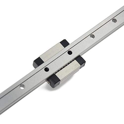 400mm MGN12 Linear Rail Guide with Black MGN12C Carriage Block for 3D Printer and CNC Machine - size: 400mm, style: Rail + MGN12C(Black)