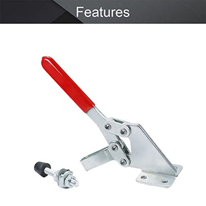Utoolmart Hand Tool Vertical Toggle Clamp GH-101-B Quick Release Clamp 100kg Holding Capacity 5 Pcs - size: GH-101-B 5pcs
