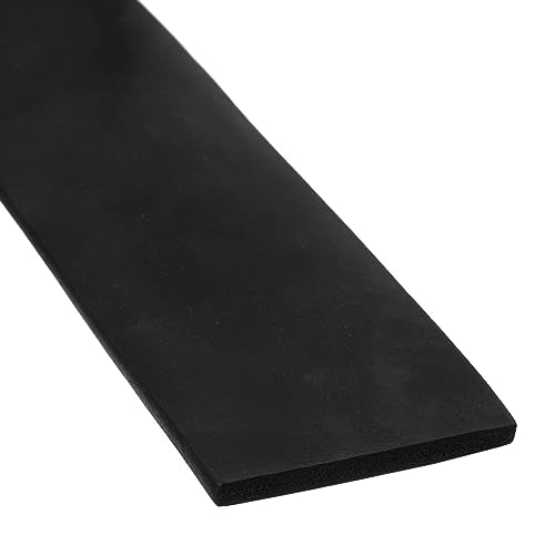 uxcell EPDM Rubber Foam Sheet Strip 3/16" T x 2" W x 5' L Rubber Sheet Rolls Weather Strip for DIY Gasket, Crafts, Insulation - size: 3/16" T x 2" W x 5' L