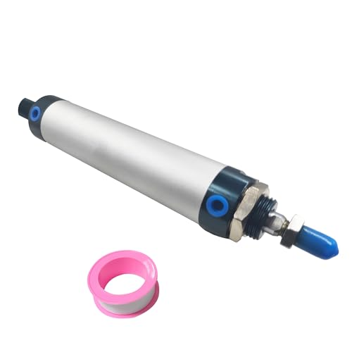 CG WEITENG Pneumatic Mini Pneumatic Cylinder MAL Single Rod Aluminum Double Acting Pneumatic Cylinder 32mm Bore 250mm Stroke(MAL32x250) - color: MAL-32 mm, size: 250 mm