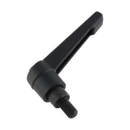 Clamping Lever Handles M6 x 10mm Push Button Ratchet Lever Male Threaded Stud Adjustable Handles Hand Knobs Rotating Screw Handles Bolts with Locking Lever -6pcs - size: M6 x 10mm