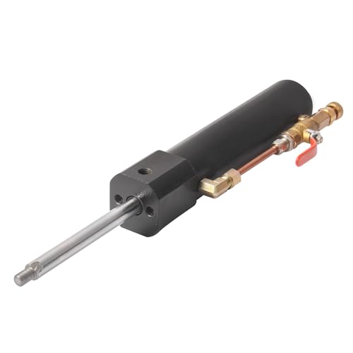 KAKA INDUSTRIAL Hydraulic Cylinder for Metal Bandsaw, 15.2"/386mm Retracted to 20.5"/521mm Extended Length, M10X1.25 Thread Mounting Hole, Replacement for Metal Cutting Bandsaw Equipment - size: BS-126G Hydraulic Cylinder