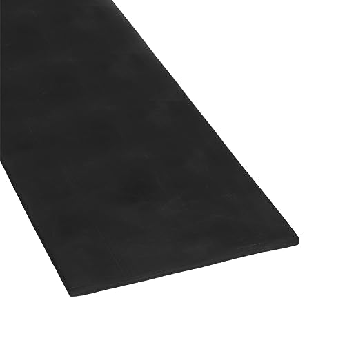 uxcell Neoprene Rubber Sheet Rolls 3/16" T x 3.9" W x 2'L Solid Rubber Seal Strip for DIY Gasket, Crafts, Pads, Seals, Protection - size: 3/16"T x 3.9"W x 2'L