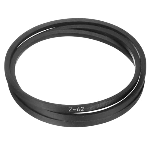 HARFINGTON Z-62 Z Type V-Belt 1575mm/62 Inner Length x 0.39" Width x 0.24" Height, Z-Type Closed-Loop Rubber Transmission Belt - size: Z-62