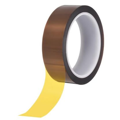 uxcell Heat Tape,30mmx33m(108ft) Heat Transfer Tape(0.08mm T,Brown) - size: 30mm