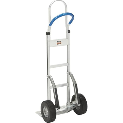 Strongway Aluminum Hand Truck/Stair Skid, 660-Lb., 10in. Poly Wheels