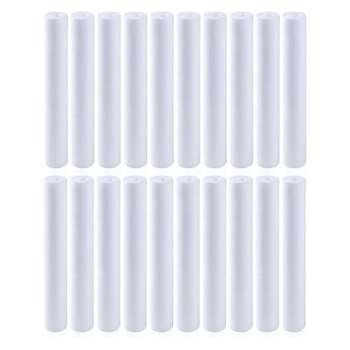 Baleen Filters 40" x 2.5" 5 Micron Depth Sediment Filter Cartridge Replacement for HDX SBC-25-4005, Shelco MB5-40, Pentek PD-5-40 (20 Pack)