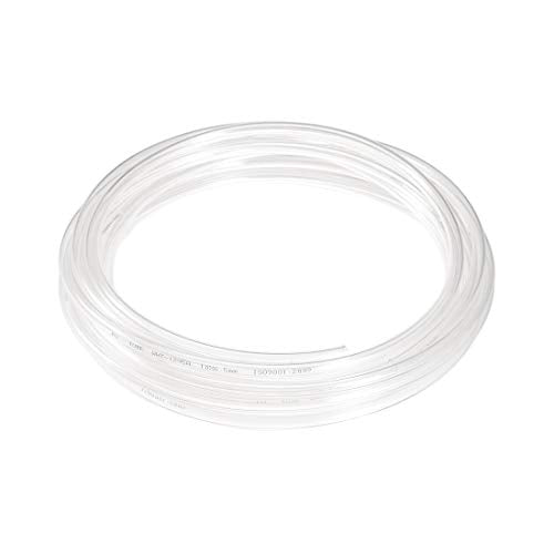 uxcell Pneumatic Air Tubing, 10mm OD x 6.5mm ID 7m (275 Inch) PU Polyurethane Air Compressor Clear Tubing Hose Pipe - color: Clear, size: 7 meter
