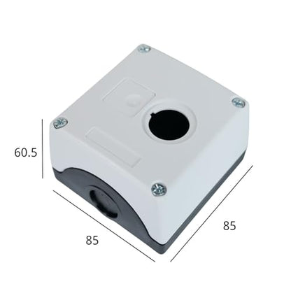 1 Button Mounting Hole Push Button Switch Control Station Box