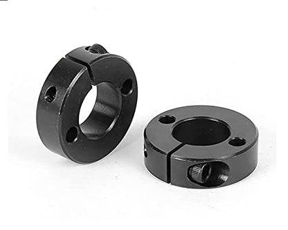 Anti-Collision Block Stopper, Positioning Block, Anti-Dropping for Linear Motion Rod Shaft Guide 35mm, Fixed Slider Bearing Block Ring, Black, 2Pcs - size: For D35mm linear Rod, style: Black