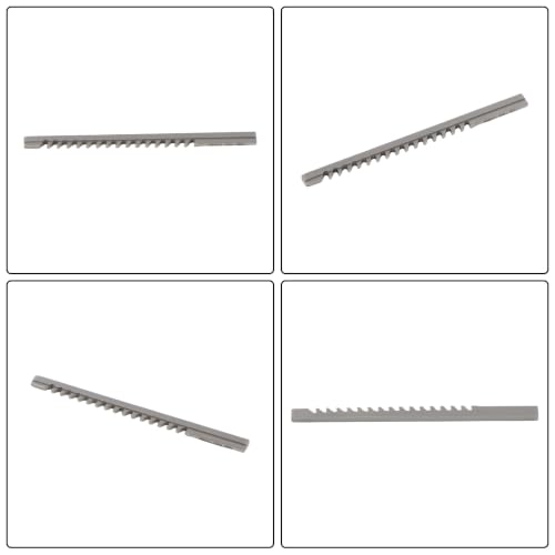 kimllier 1/8 Inch Keyway Broach, B Push-Type, High Speed Steel